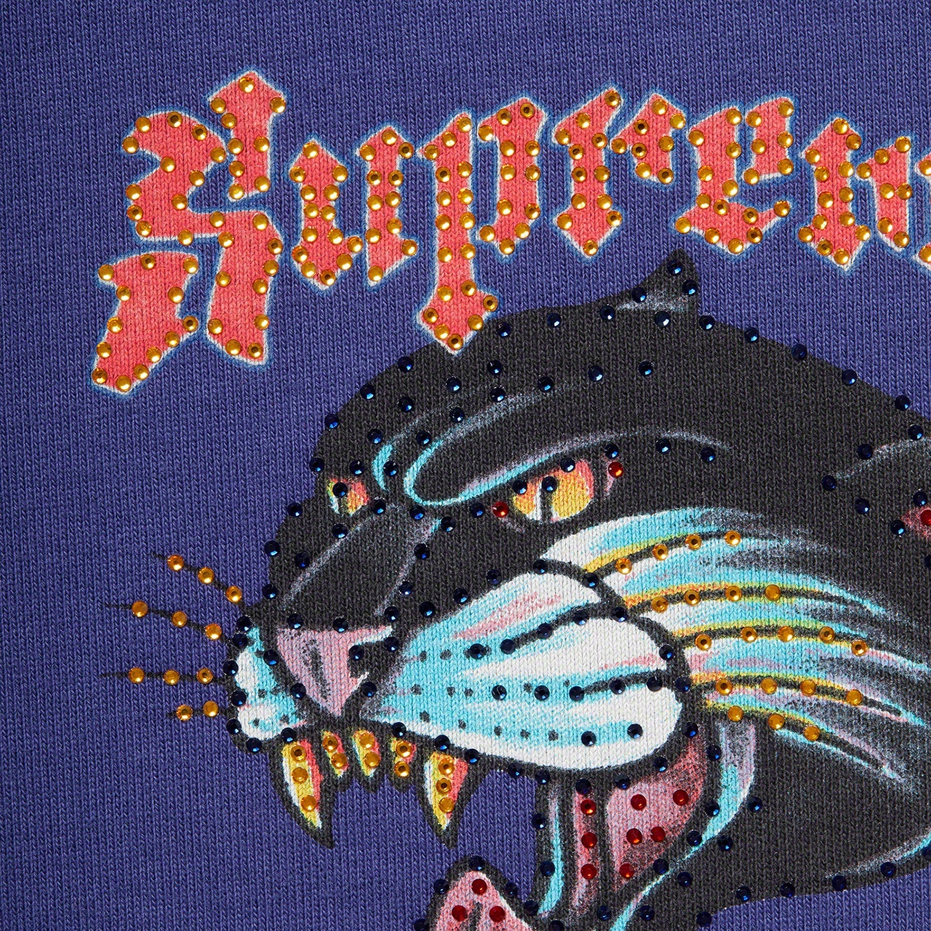 Panther Zip Up Hooded Sweatshirt view 15